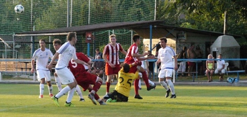 přípravné utkání mužů FK Jaroměř - MFK Trutnov, 1.8.2018, foto Václav Mlejnek